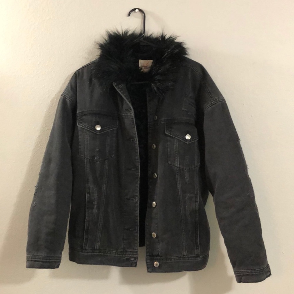 american eagle denim jacket